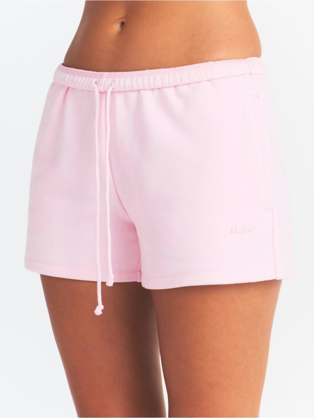SKIMS Cotton Fleece Classic Short in Cherry Blossom